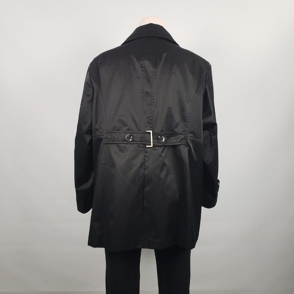 Jones New York Black Pea Coat - Picture 4 of 8